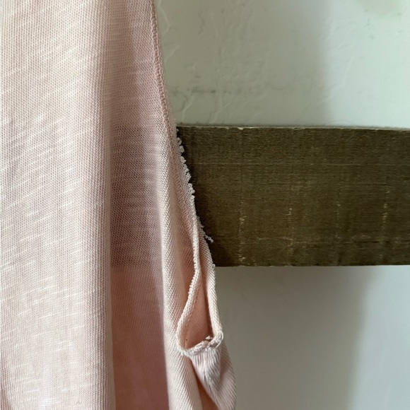 Project Social T|Tan Knit Sleeveless Tunic Top, intentional distressed detail••M - Picture 5 of 10